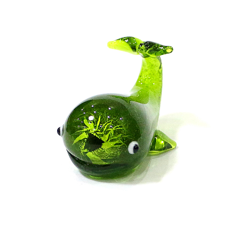 Murano Glass Whale Miniature F - огляд і ціна Home Decor Y2K