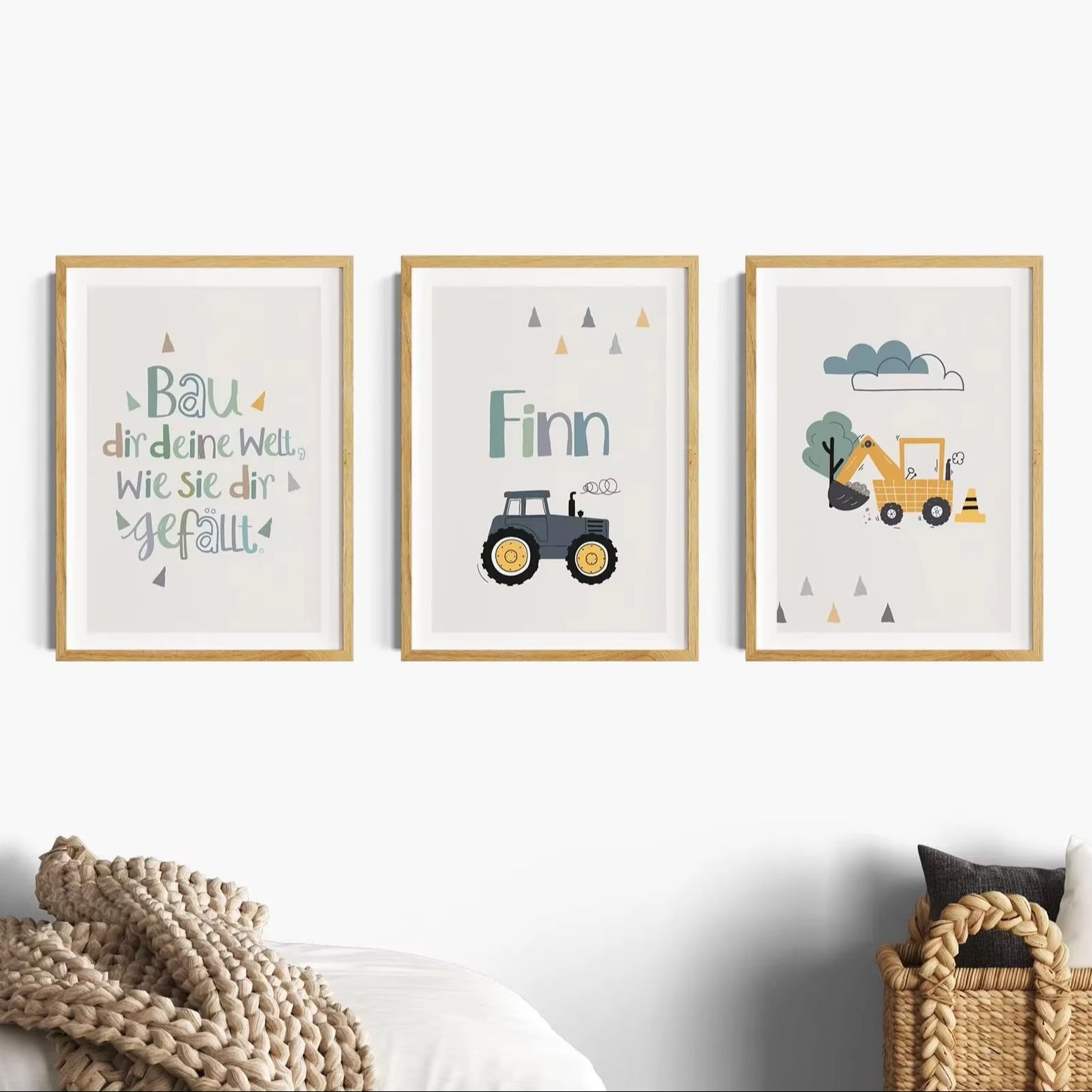 3pcs/set Cartoon Excavator Tra - огляд і ціна Home Decor Theme