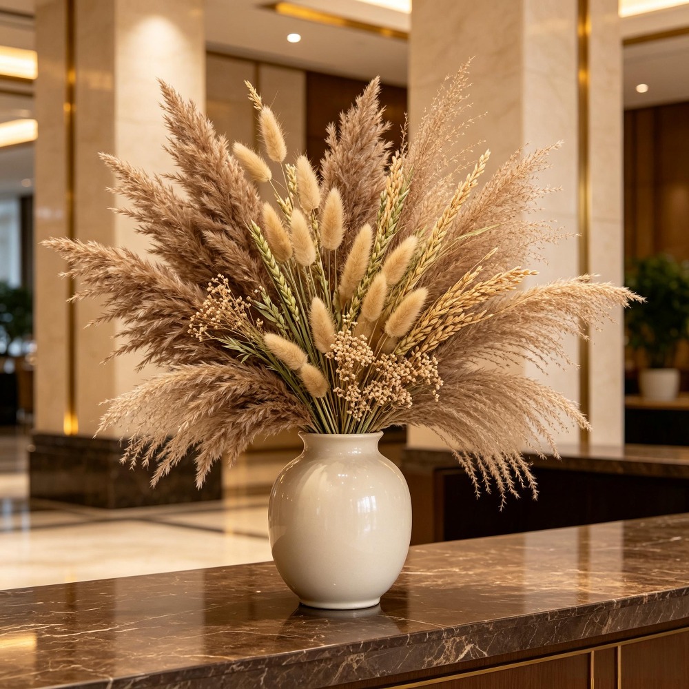 1 Bunch Mixed Dried Flowers Bo - огляд і ціна Pampas Grass Decor