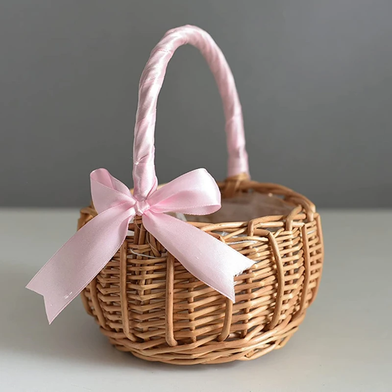 Woven Rattan Storage Basket 2  - огляд і ціна Rattan Plant Basket