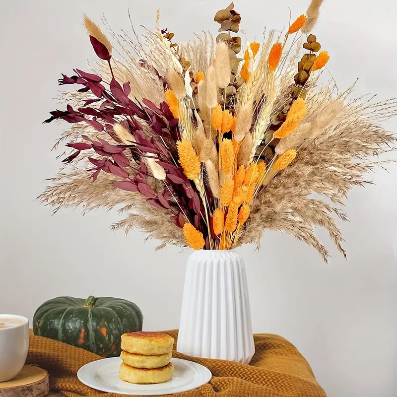 66-piece pampas reed decoratio - огляд і ціна Pampas Grass Decor