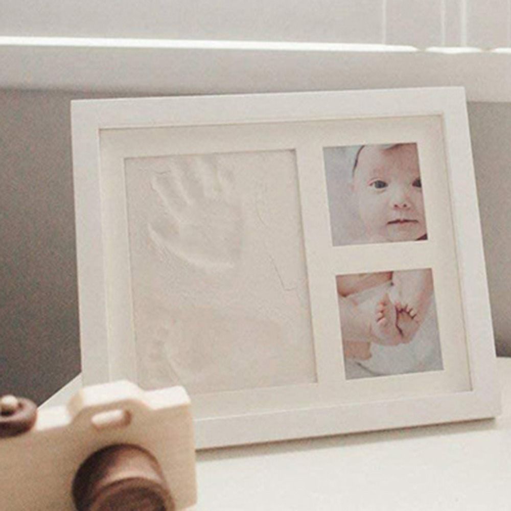 Imprint Clay Baby Hand and Foo - огляд і ціна Bamboo Photo Frame