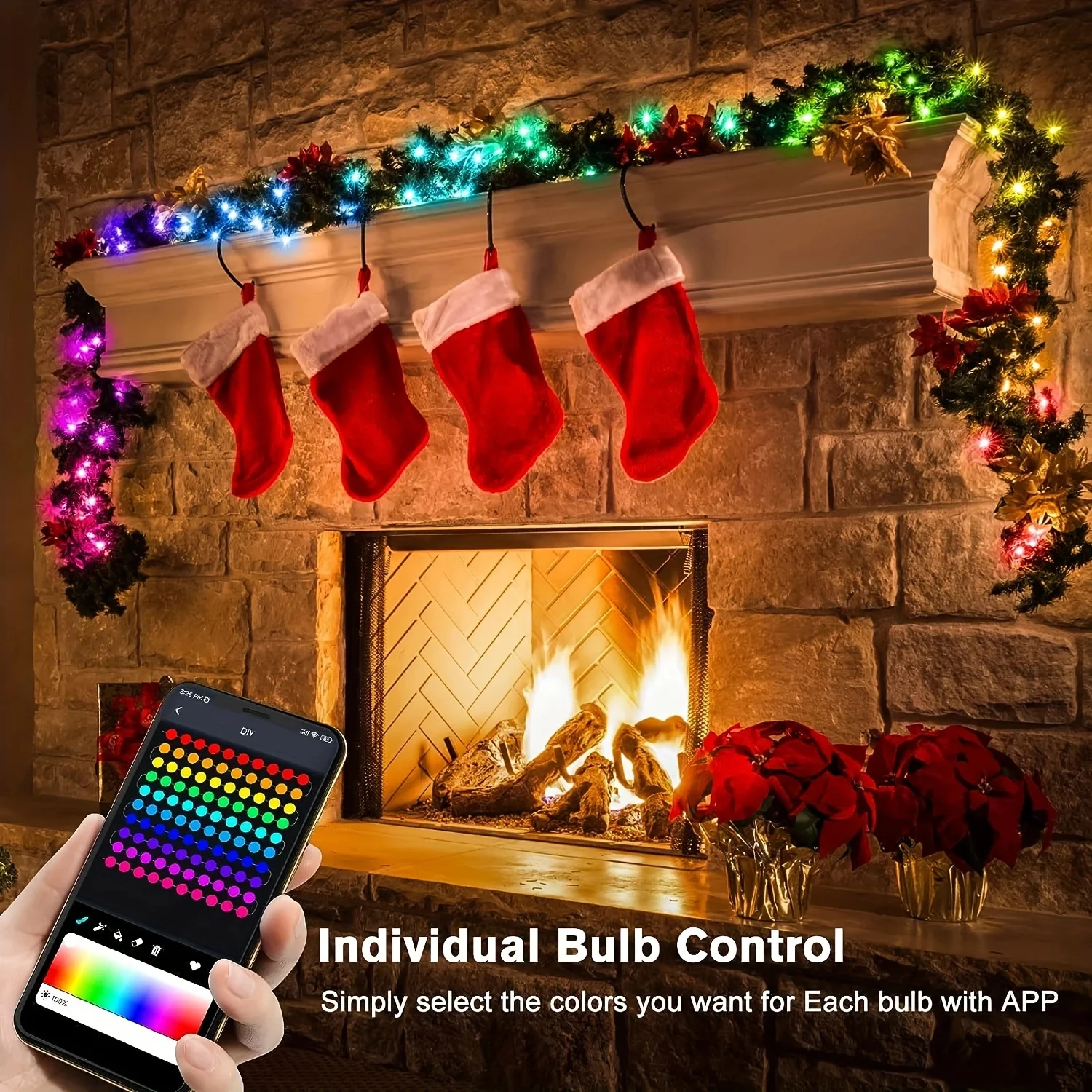 Dream Color WS2812B LED String - огляд і ціна Home Decor Free App