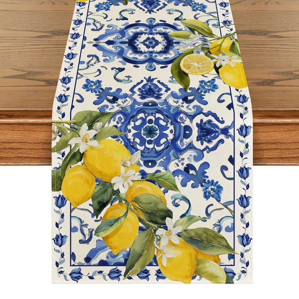VIKAMA Farmhouse Table Runner  - огляд і ціна Linen Table Runner